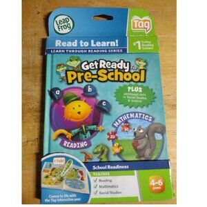 LeapFrog LeapReader Book: Get Ready for Kindergarten (works with Tag)